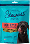 Stewart Freeze Dried Dog Treats, Beef Liver, 4 oz, Grain Free, Gluten Free, Resealable Pouch, Training Treat
