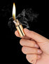 PPFISH Mini Brass Lighter, EDC Peanut Keychain Lighter, Waterproof Fire Starter for Survival