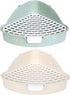 Qsvbeeqj Small Rat Toilet for Triangle Potty Trainer Corner Litter Bedding Box Pet Litter Pan for Hamsters Guinea Pigs