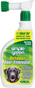 Outdoor Odor Eliminator for Pets - Ideal for Dogs, Artificial Grass & Patio, 32 oz Hose End Sprayer