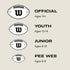 WILSON GST SpeedSkin Official Size Football - Brown