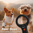 190S Animal Rabbit Dog Cats Pet Microchip Reader RFID EMID Micro Chip Scanner 134.2kHz 125kHz 15 Digits FDX-B ISO