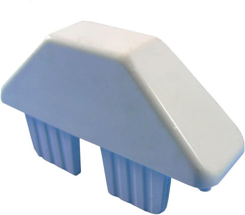 Vinyl Picket Cap Dog Ear 7/8" X 3" White (5 Pack)