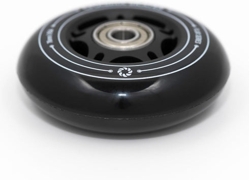 Flux 2 Pack 76mm RipStik Wheels 85A for Ripsurf Caster Board, Replacement Wheels with Bearings