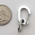 Klippy Pet Tag Quick Clip for Dogs and Cats, Silver