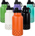 AGH Dog Water Bottle - 32oz Portable Bottle with Detachable Bowl, Stainless Steel for Travel, Orange