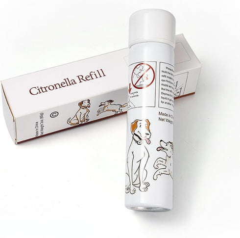 Citronella Spray Can Refill for Spray Bark Control Collars, 3oz(85g), Anti-Barking Spray Deterrent