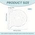 Wzttdm 2Pcs Rimless Clear Aquarium Plant Holder, Aquarium Corner Shelf for Fish Tank, Aquatic Plant Planter & Organizer