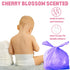 (600 600 Disposable Diaper Bags ct.) Cherry Blossom Scented Easy Tie Handles Scented Bulk Diaper Sacks Disposable Dog