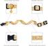 Cotton Handmade Dog Collar for Small Medium Large Dogs, Yellow Daisy with Pendant Cute Dog Collars, Ideal for Girl Dogs