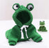ChezAbbey Dog Hoodies - Pet Frog Clothes Outfit, Cat Warm Winter Sweater Coat Pullover for Chihuahua Small Medium Dogs