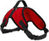 No Pull Reflective Adjustable Dog Harness with Handle, Comfortable Soft Mesh, Easy On for Small Medium Large Dogs (Red)