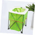 Cabilock Portable Folding Toilet White Lightweight Outdoor Emergency Portable Toilet for Camping Hiking Road Trips