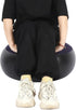 Portable Outdoor Camping Chair Inflatable Flocking Stool Footrest for Home Office Travel Portable Inflatable Chair