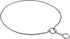 Alvalley Metal Chain Dog Show Collar - Adjustable Pet Slip Collar for Toy, Small, Medium, Large, Extra Large Dogs