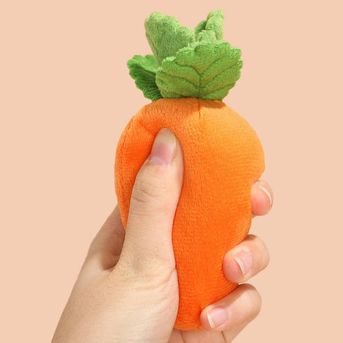 Generic 2 1 Carrot Snuffle Mat for Dogs, Novelty Dog Puzzle Toys Sniff Mat, Interactive Carrot Plush Dog Toys