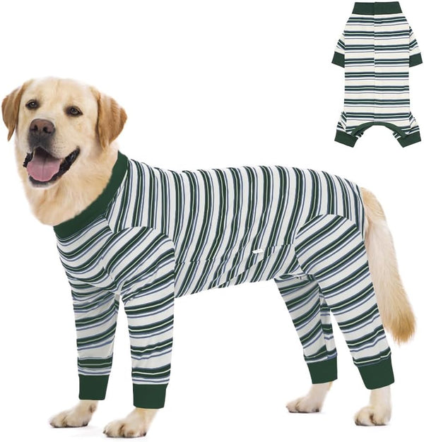 FEimaX Dog Recovery Suit After Surgery - Puppy Spay Neuter Onesie Alternative to E-Collar for Dogs & Cats