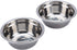 Dog Feeder, Stainless Steel Double Dog Food Bowl, Cat Water Bowls with Feeder Dishes Shelf Stand