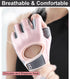SUJAYU Gym Gloves Workout Gloves Women, Anti-Slip Breathable Gym Essentials Women for Weightlifting Cycling Training