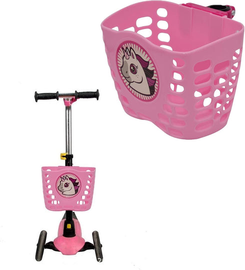 YL TRD Kids Universal Scooter Basket, Handlebar Basket for Boys & Girls
