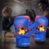 Kids Boxing Gloves, Children Cartoon MMA Sparring Gloves for Ages 2-11 Years Old (Blue)