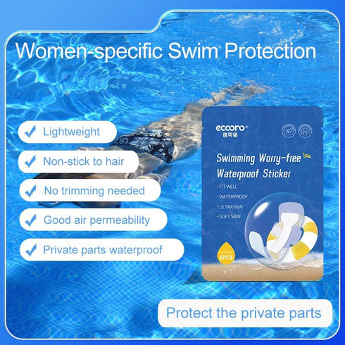 KMXNVB Swimming, Swimming, Waterproof Pads for Skin Friendly Private Area Protection, Waterproof Private Patches, Dirt