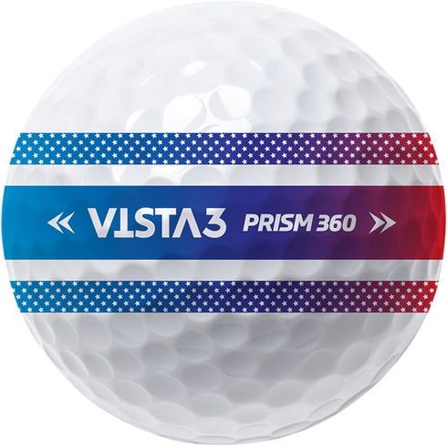 Vista3 360 Dozen) Volvik Prism Golf Balls (One