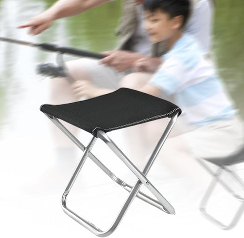 Aymzbd Portable Folding Camping Stool Recliner Foot Rest Comfortable Mini Foldable Chair for Picnic Travel Hiking