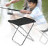 Aymzbd Portable Folding Camping Stool Recliner Foot Rest Comfortable Mini Foldable Chair for Picnic Travel Hiking