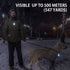 2-Pack Rechargeable Dog Light, Waterproof LED Dog Collar Light with 3 Modes, Clip On for Leash or Harness, Night Light