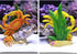 WAYUTO Crab Figurine and Drift Bottle with Conch Aquarium Decoration Resin Crab Statue for Home Decor Fish Tank