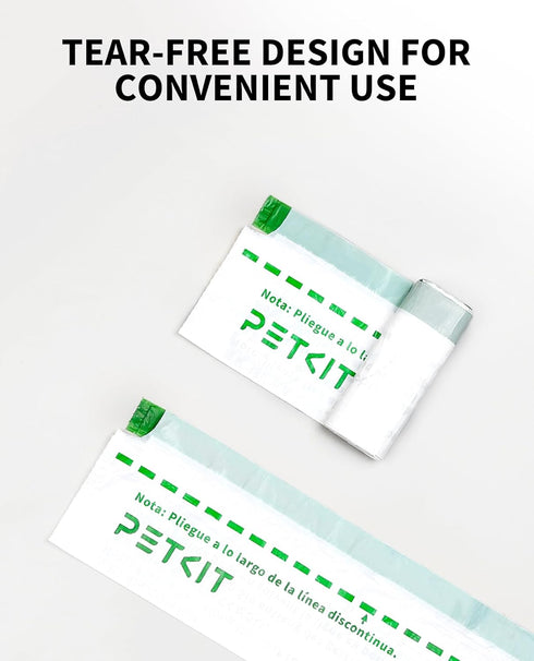 2/PUROBOT Box-5 (5 Roll(90 count)) PETKIT Replacement Trash Bag Waste Bag for PuraMax Max Pro Automatic Cat Litter