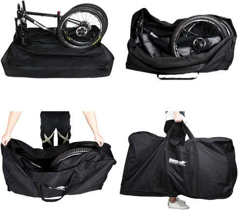 Folding Bike Carry Bag for 26-29 inch MTB Road Bike Transport Case