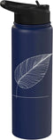 Jimbeels Banana Leaf Line Art Plant Lover Stainless Steel Insulated Water Bottle