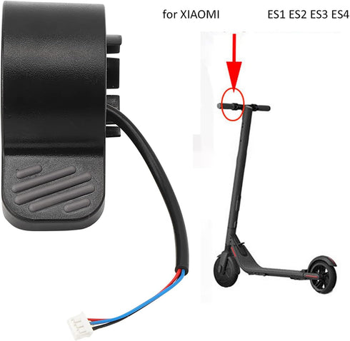VBESTLIFE Electric Scooter Thumb Throttle, Universal E Bike Speed Control Parts for Ninebot Components
