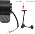 VBESTLIFE Electric Scooter Thumb Throttle, Universal E Bike Speed Control Parts for Ninebot Components