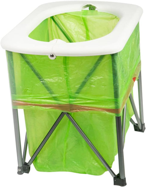 BESPORTBLE Outdoor Emergency Folding Toilet Lightweight Sturdy Portable Toilet for Camping Hiking