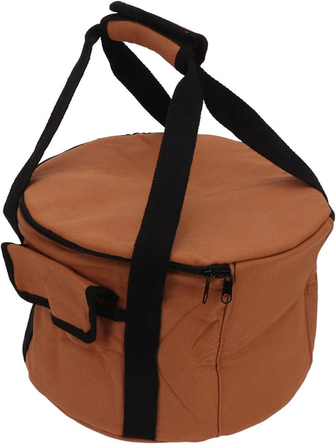 13.7L Alomejor Table Storage Bag for Outdoor Barbecue, Round Picnic Storage Bag with Large Capacity Lining