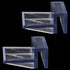 OIIKI 6 PCS Clear Acrylic Aquarium Glass Cover Clip, Support Holder for Fish Tank Lid Clamps