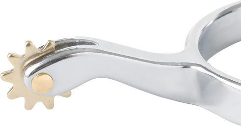 Weaver Leather Men's Roping Spur, 1.75" with Plain Band