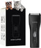 Handy & Powerful Long Lasting Pet Electric Hair Trimmer Kits - Waterproof Cordless Rechargeable Grooming Shavers