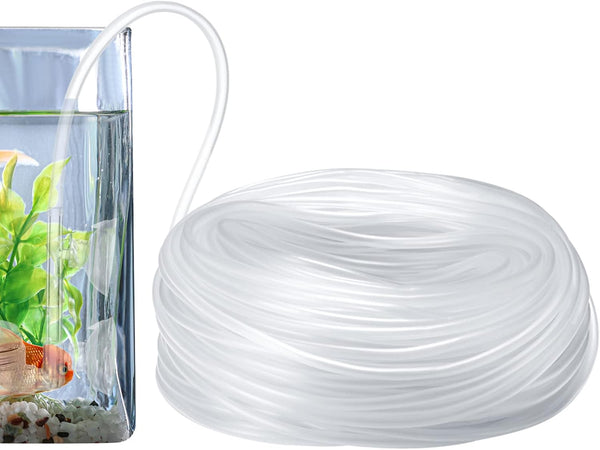 230 ft Clear and Flexible Standard Size Airline Tubing for Fish Tank, 3/16'' Aquarium Air Pump Accessories