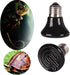 25W Ceramic Heat Emitter Bulbs, Reptile Heat Lamp for Terrariums, Coops, 2 Pack for Lizards, Dogs, Cats