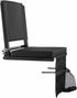 Generic Stadium Seat, Folding Bleacher Chair with Back Support and Thick Cushion, Padded Stadium Seat for Bleacher