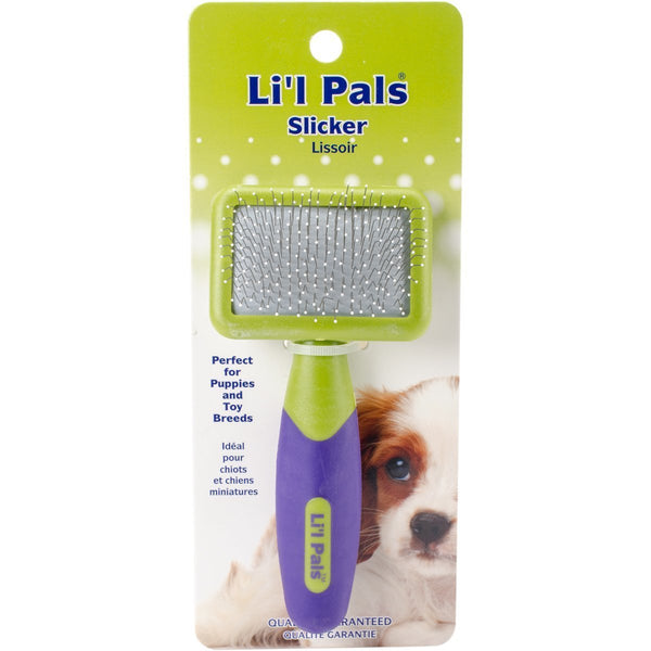 Li L Pals Slicker Brush for Dogs and Cats.