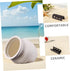 2pcs BESPORTBLE Aquarium Shrimp Hide Cave and Fish Breeding Shelter Ceramic Pot Small Betta Fish Tank Ornament Hiding