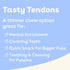 Pupford Turkey Tendon Dog Reward, High-Protein Chews for Healthy Teeth & Joints, 100% Real Turkey, Pack of 10