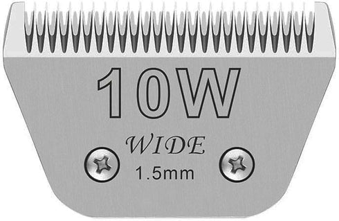 Wide Blades for Dog Grooming Compatible with Andis, Oster A5, Wahl KM10 Clippers, Stainless Steel Blades for Animals