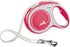 FLEXI New Comfort Retractable Dog Leash, Tape for Dogs Up to 132lbs, 16 ft, Large, Red/Pastel
