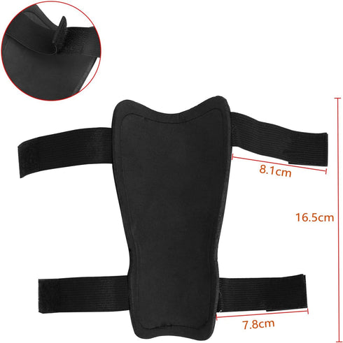 Kids Adjustable Soccer Shin Guards, Collision Avoidance Equipment, Lightweight Calf Protective Gear for 3-8 yrs